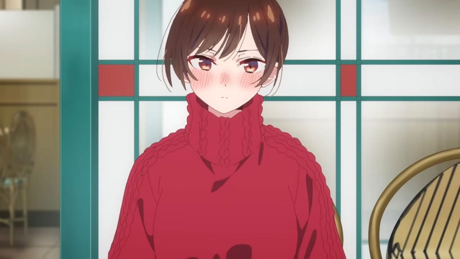 Chizuru, as seen in the anime (Image via TMS Entertainment)